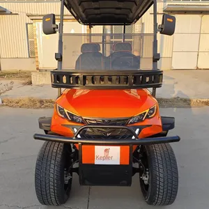 New kc Four-seater Electric Golf Cart, Direct Factory for Export, Quality Guaranteed, Customizable at Will thumbnail-2