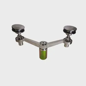 Curtain Wall Spider With 1 Year Warranty and Mill Test Report SS304 4 Way Arm 150mm 200mm 250mm 300mm thumbnail-3