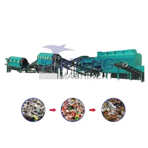 Garbage Disposal Project Intelligent Garbage Sorter Domestic Waste Sorting Equipment Municipal Solid Waste Sorting Machine EPC thumbnail-1