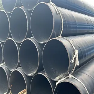 3PE/2PE Anticorrosion Steel Pipe Used in Transportation Pipeline for Steam thumbnail-4