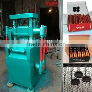 Hookah BBQ Use Shisha Charcoal Briquette Making Machine thumbnail-2