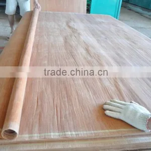 Keruing Face Veneer Rotary to India 100 % Grade C 3mm Thickness thumbnail-1