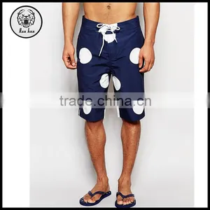 Boardie Swim Shorts With Polka Dot Print thumbnail-4