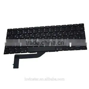 From China Computer New Russian Design Products Laptop Replacement Keyboard For Apple Macbook Pro Retina 15" A1398 2013-2016 thumbnail-1