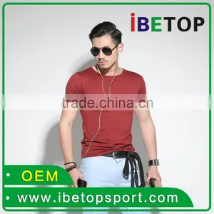2016 Casual Clothing Men t Shirt 100% Cotton Custom Shirts thumbnail-2