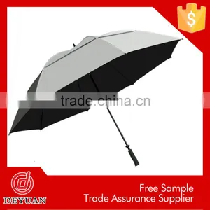 Made in China Golf Shaft Double Layer Fancy Straight Umbrella thumbnail-6