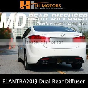 Hyundai ELANTRA Dual Rear Diffuser thumbnail-1