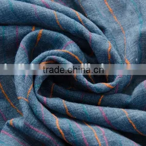 New Style Oversized Viscose Vertical Colorful Striped Scarf thumbnail-6