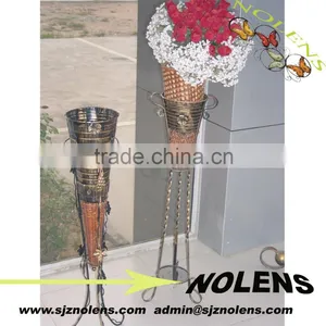 Metal Flower Display Racks Wrought Iron Shelf thumbnail-1