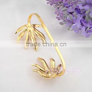 Fashion Jewelry Gold Chain Ladies Design Hand Palm Bracelet With Diamond thumbnail-6