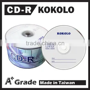 Taiwan CD Media Brand Logo Printed. 52x 700mb Cd-r thumbnail-1