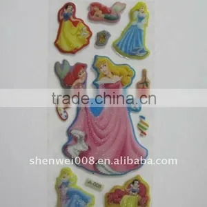 Cartoon Puffy Sticker thumbnail-1
