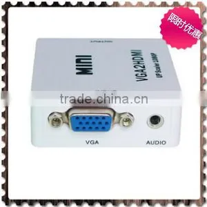 VGA to HDMI Konverter is a High-definition Video Converter Which Converts Analog PC RGBHV and Analog Audio Signal to Digital thumbnail-2