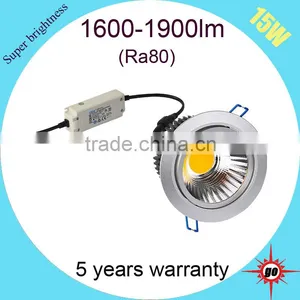 Residential Western Restaurant/hotel Warm White Downlight Led 15w Cob Downlight thumbnail-5