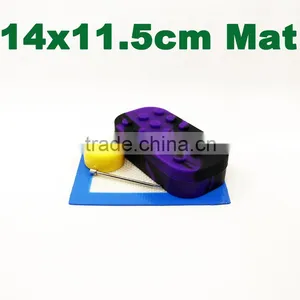 Ecigarette Vapor Wax Concentrates Silicone Mat With Custom Printing Heat Proof Silicone Dry Herb Mat Silicone Slick Pad thumbnail-4