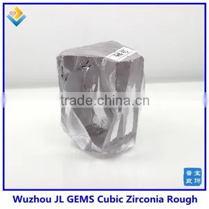 Synthetic White Rough CZ / Cubic Zirconium Of Make In China thumbnail-3
