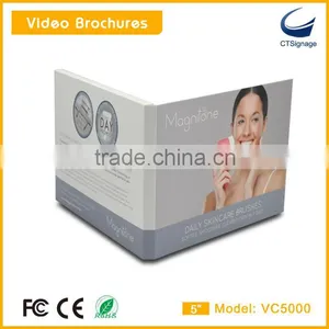 5 Inch Lcd Screens Promotional Video Business Gift Cards Vc5000 thumbnail-5