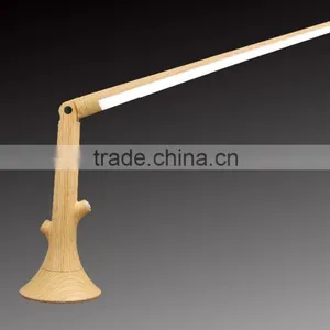LED Wooden Task Light WJK-111 Modern Design Wooden Curving Series Table Lamp thumbnail-1