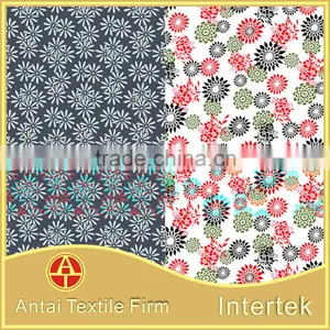 Flower Design Painting Fabric /nylon Lycra Printed Knitting Swimwear Fabric thumbnail-5