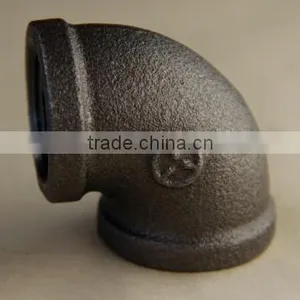 Cast Iron Pipe Fittings Black Elbow 90 thumbnail-2
