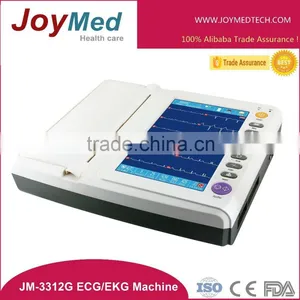 JM-3312G Digital ECG/EKG Machine Big Screen Electrocardiograph thumbnail-1