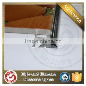 Customers First Silver Bullnose/square 6063 Aluminum Ceramic Corner Tile Trim thumbnail-3