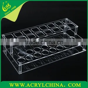 2015 Custom Acrylic Display Stand/clear Acrylic Cosmetic Storage Racks/PMMA Desktop Lipstick Storage Box thumbnail-2