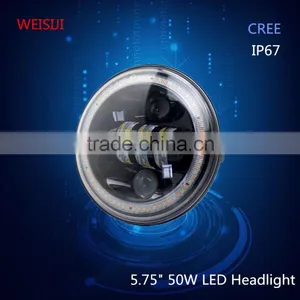 Smart Design Diecast Aluminum Housing 5.75'' Led Motorcycle Headlight thumbnail-1