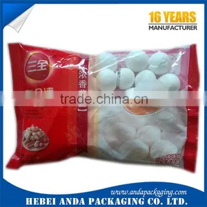 Heat Seal Frozen Dumplings Food Packaging Pouch /freezer Packaging Bag Flat Pouch thumbnail-2