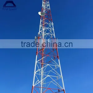 Galvanized Self Supporting Telecommunication Steel Towers thumbnail-3
