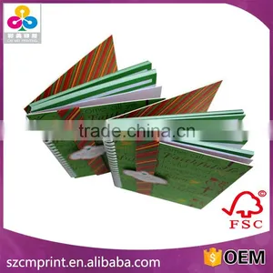 Colorful Hardcover Book Hardback Book Wire-o Spiral Bound Book Printing thumbnail-1