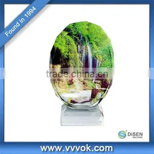 Transparent Photo Crystal Keychain thumbnail-1