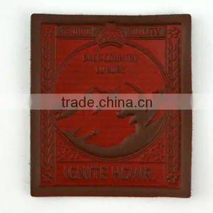 Jeans pu Leather Label thumbnail-1