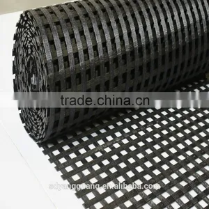 Road Paving Fiberglass Geogrid thumbnail-1