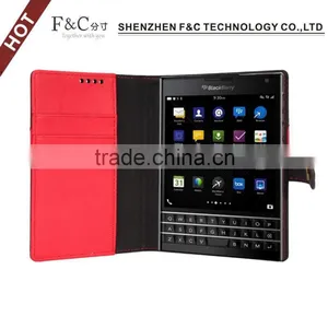 High Quality Wallet pu Leather Case for Blackberry Passport Q30 Case thumbnail-2