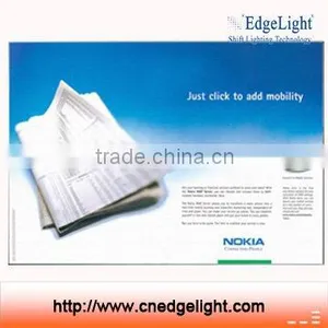 Edgelight Super Bright UL Listed Smd Led RGB and White Color Light Led Light Box for Advertising and Display thumbnail-4