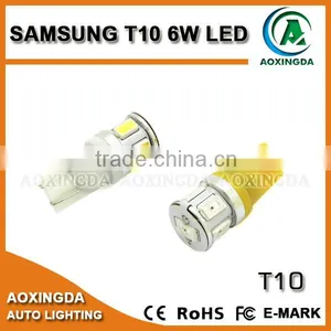 High Lumen Yellow Light T10 Samsung 6W LED Bulb thumbnail-2