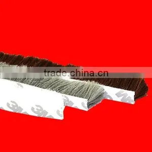 Wool Pile Weather Strips Silicone Flexible PVC Weather Strips Felpa thumbnail-3