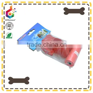 Red Recyclable Dog Waste Bag Dispenser and Disposable Refills thumbnail-5