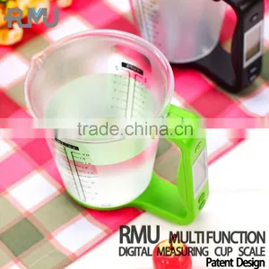 Multifunction Kitchen and Food Scale Digital Kitchen Scale and Measuring Cup Set thumbnail-1
