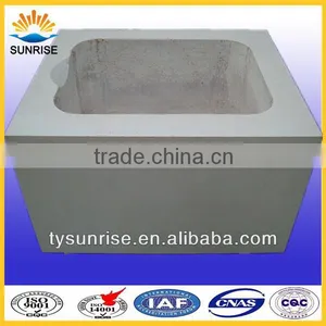 Fireproof Block Fused Cast Azs Refractory Brick for Glass Furnace, AZS--33,36,41 thumbnail-1