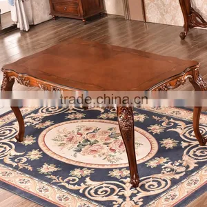 Commercial Furniture Antique Brown Wooden Restaurant Table Used Restaurant Table and Chair thumbnail-1