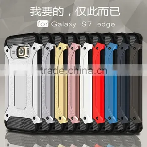 Wholesale Hard Mobile Phone Pc and Silicone Phone Case 2 in 1 Style for 6s 6plus S7 S7 Edge thumbnail-1