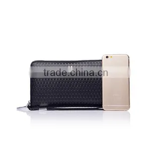 Whoesale Brand Fashion Trendy Zipper Wallets for Men thumbnail-1