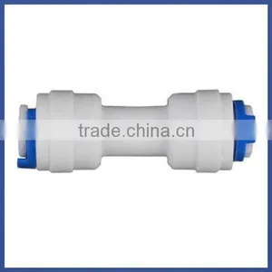 RO Spare Parts/Guangzhou Plastic 1/4" Direct Quick Fitting/quick Connector thumbnail-1