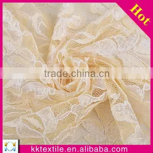 New Arrival Elegant 60% Nylon 40% Viscose Mesh Lace Fabric thumbnail-1