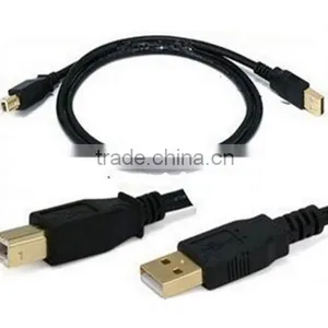 Printer USB Cable USB AM to BM Cable 90 Degree thumbnail-4