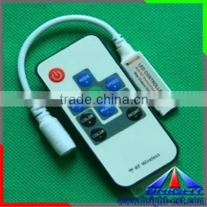 RGB Controller With RF Remote,CE Rohs Mini RF Controller,Wireless RF LED Controller thumbnail-1