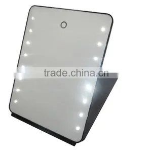 Ipad Shape Touch Sensor Luxury Dressing Table Mirror With Led Lights thumbnail-2