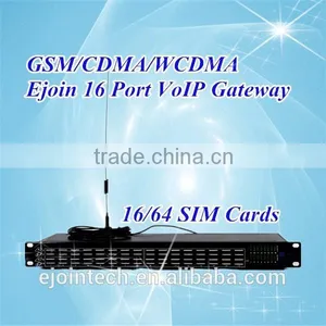 Human Behavior 64 Sim Cards Smart Rotation 16 Port Gsm Modem Gateway Goip-16 thumbnail-1